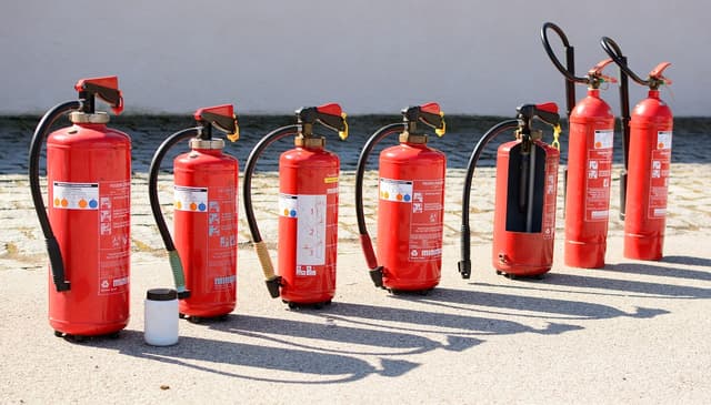 Fire Extinguishers Types and Uses